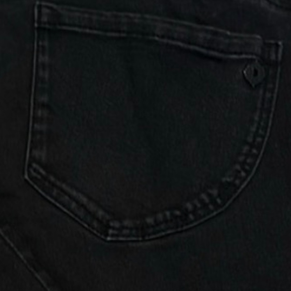 Democracy AbSolution Black Straight Leg Jeans Size 10 Mid Rise Sculpt Stretch - Picture 5 of 7